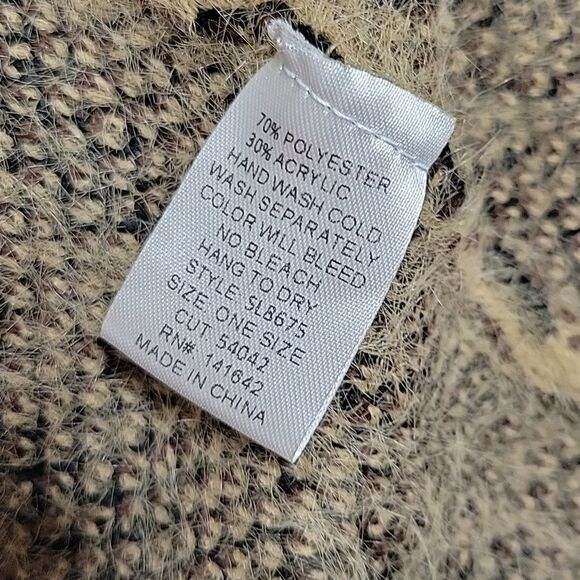 She + Sky One Size Cheetah Duster Cardigan - Picture 3 of 5